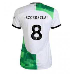 Maillot de foot Liverpool Szoboszlai Dominik #8 Extérieur Femmes 2023-24 Manches Courte